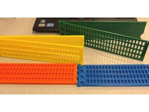 8 güncelleştirmesi dört çizgi-nokta braille sayfa 3d baskı yazıcı 8dot nokta erişilebilirlik kör hücre cihaz eğitim not notlar kök unicode vizyon yazma 3d print model - Mito3D