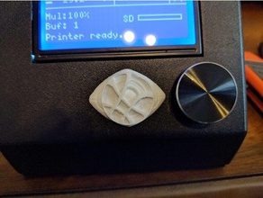 olho de agamotto botão parada wanhao duplicador i3 v2 3d a impressora os acessórios vingadores dr estranho emergência 3d print model - Mito3D