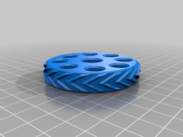 il calore del letto di livellamento ruote 3d la stampante parti regolabile regolatore regolazione tevo vedova nera tarantola tornado aggiornamento 3D print model - Mito3D