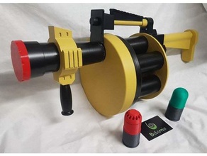 fortnite lanceur de grenade prop accessoires 3d print model - Mito3D