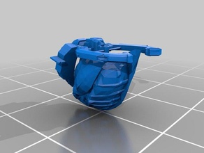 valkyr 3d impressão warframe 3d print model - Mito3D