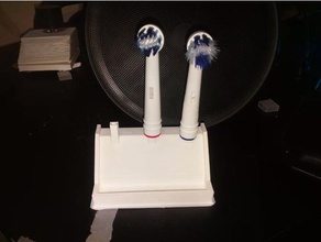 detachable toothbrush head holder bathroom stand 3d print model - Mito3D