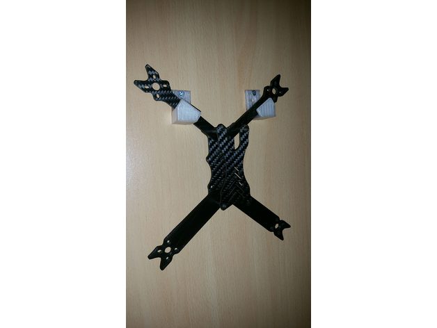 mode2 fantôme bras armé le des véhicules cadre quadricoptère quadcopter frame 3D print model - Mito3D