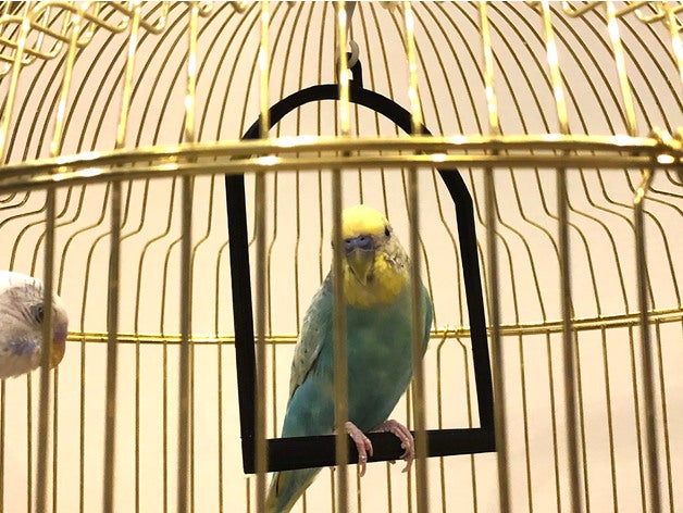 kuş salıncak Evcil Hayvanlar 3D print model - Mito3D