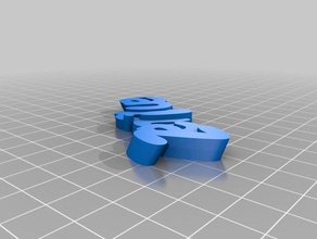 zenique keychains customized 3d print model - Mito3D