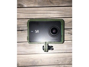 yi discovery kamera kemer çanta monte edin yüksek tinkercad xiaomi 3d print model - Mito3D