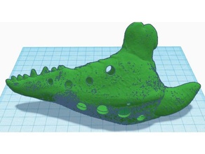 reptile ocarina music 12-hole instrument musical 3d print model - Mito3D