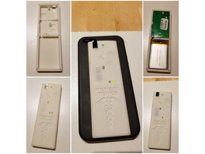 rileylink telefone toughcase eletrônica dexcom diabetes loop openaps t1diabetes a tipo 1 3d print model - Mito3D
