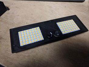 ışık 20cm x 20 ekstruzyon açtı 3d yazıcı aksesuarlar alüminyum baskı led tutucu lulzbot taz 6 3d print model - Mito3D