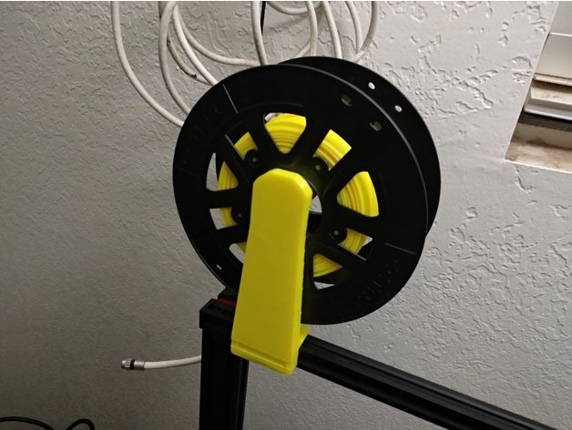 filament holder spool mount cr-10 alfawise u20 3d printer accessories cr10 3D print model - Mito3D