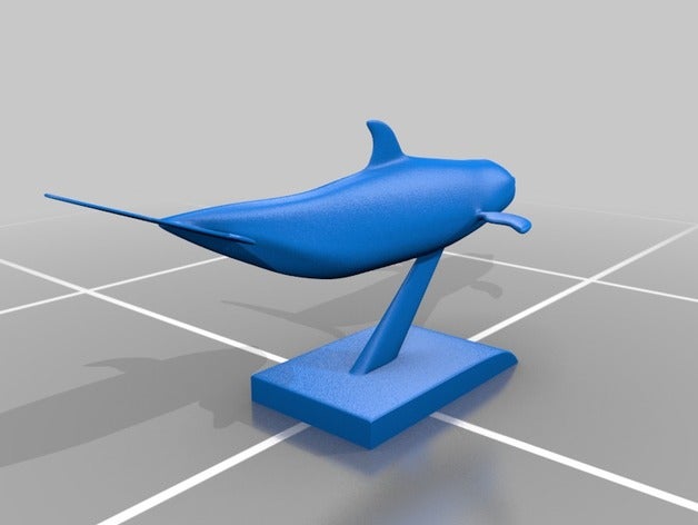 delfino animale frullatore stl 3D print model - Mito3D