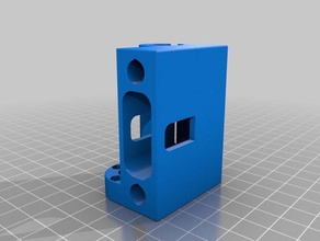 anet a8 x-axis right tensioner 45mm 3d printer parts 3d print model - Mito3D