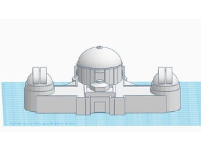 griffith observatory Gebäude Strukturen Astronomie hollywood 3d print model - Mito3D