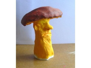 mushroom 3d scanning art 3d print model - Mito3D