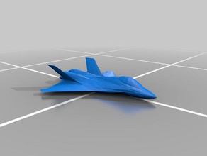fs-110 stealth fighter vehicles airplane jet 3d print model - Mito3D