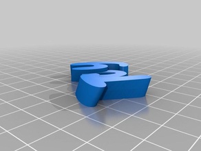 troy Anahtarlık özelleştirilmiş 3d print model - Mito3D