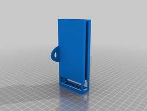 aa battery wall-holder diy holder 3d print model - Mito3D