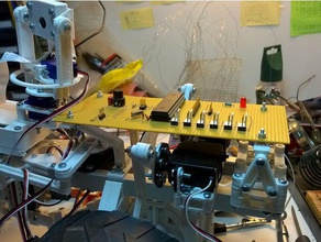 guardbot improvements robotics diy electronics mechanics 3d print model - Mito3D