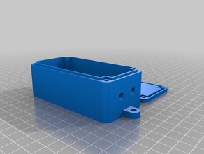 meu personalizada tudo caixa à prova d'água eletrônica 3d print model - Mito3D