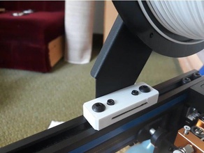 spool holder geeetech a30 3d printer parts 3d print model - Mito3D