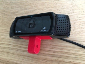 logitech c920 adaptador de raffosans brazo la cámara 3d impresora accesorios webcam monte cr 10 mk3 octoprint original prusa i3 3d print model - Mito3D