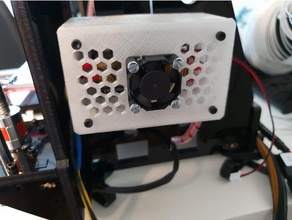 mosfet caso geeetech i3 pro 3d la stampante accessori titolare di montaggio 3d print model - Mito3D