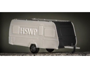 camper caravan des véhicules de modèle wohnwagen 3d print model - Mito3D
