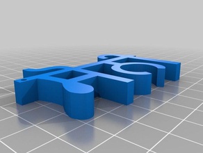 soni keychains 3d print model - Mito3D