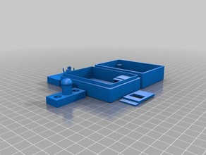 hum pir nano nrf2401 screw wall mount 3d printing 3d print model - Mito3D