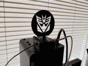 les transformateurs de decepticon extrudeuse spinner monoprice sélectionnez mini 3d l'imprimante accessoires 3d print model - Mito3D