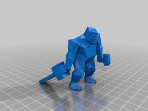 quake ogre video games 3d print model - Mito3D