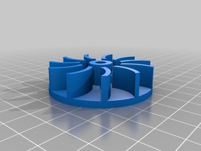 lego motor turbine power 3d printer parts 3d print model - Mito3D