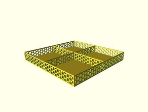 hex kutuları organizasyon 3d print model - Mito3D