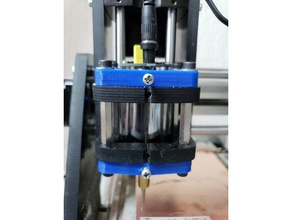 spindle reinforcement frame parts cnc laseraxe holder 3d print model - Mito3D