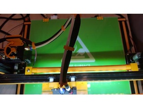 anet e10 e12 parte posterior de la barra del led 3d impresora accesorios 3d print model - Mito3D