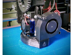 ciicooler prusa i3 rework extruder wade 3d printer parts 3d print model - Mito3D