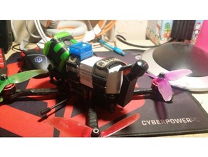 flosstyle extended sma mount rc vehicles 3d print model - Mito3D