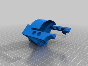 m3d pro corner post holders beta version printer accessories 3d print model - Mito3D