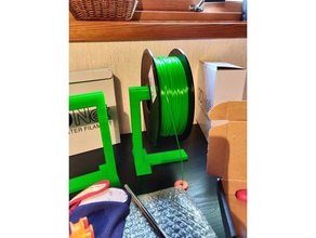 prusa spool holder flat surface 3d printer accessories i3 mk2 3d print model - Mito3D