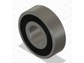 6201-2rs bearing other model stp 3d print model - Mito3D