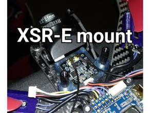 stingy xsr-e mount xhover puda electronics 3d print model - Mito3D