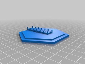 settlers catan- water tile 01 games boardgame settlersofcatan 3d print model - Mito3D