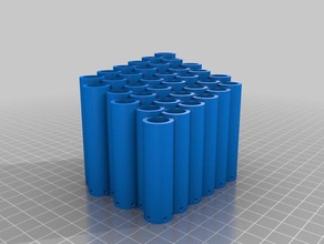 my customized pentool holder cylinders holders boxes 3d print model - Mito3D