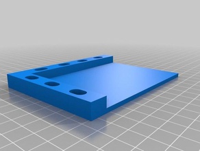 k40 card engraving jig focus tower tools 3d print model - Mito3D