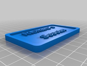 richards Roller 2 Zeichen logos angepasst 3d print model - Mito3D