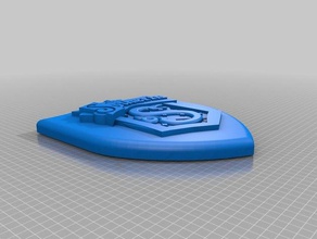 slytherin crista 3d impressão harry potter 3d print model - Mito3D