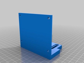 yaesu ft-897 half bracket 3d printing 3d print model - Mito3D