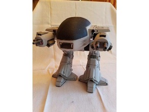 ed 209 robocop modificato modello i robot ed209 film maquette sci-fi fantascienza scifi statua 3d print model - Mito3D