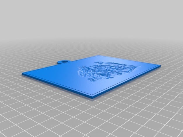 mon personnalisés lithopane2 2d l'art 3D print model - Mito3D