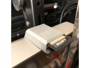 imac 27 suporte do cartão sd computador 3d print model - Mito3D